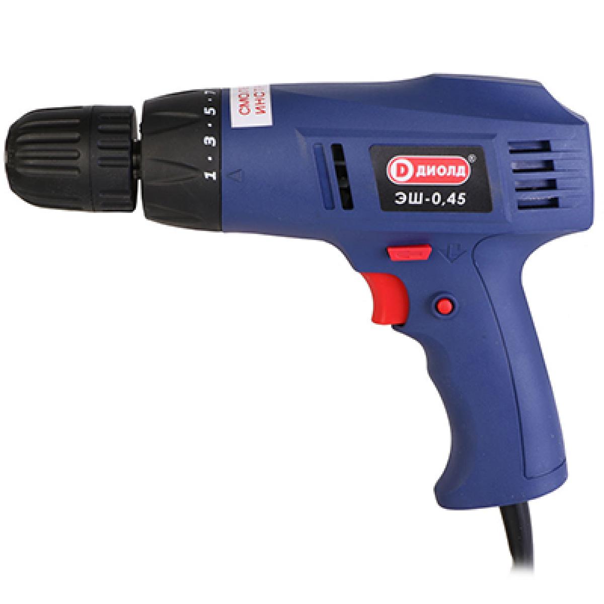 Шуруповерт электрический ДИОЛД ЭШ-0,45