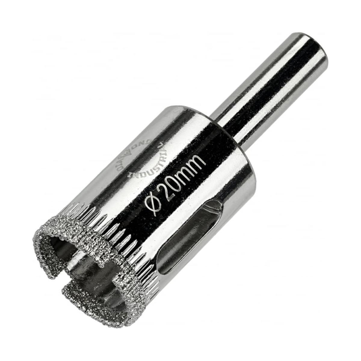 Алмазная коронка Diamond Industrial 20 мм по керамике, плитке и стеклу