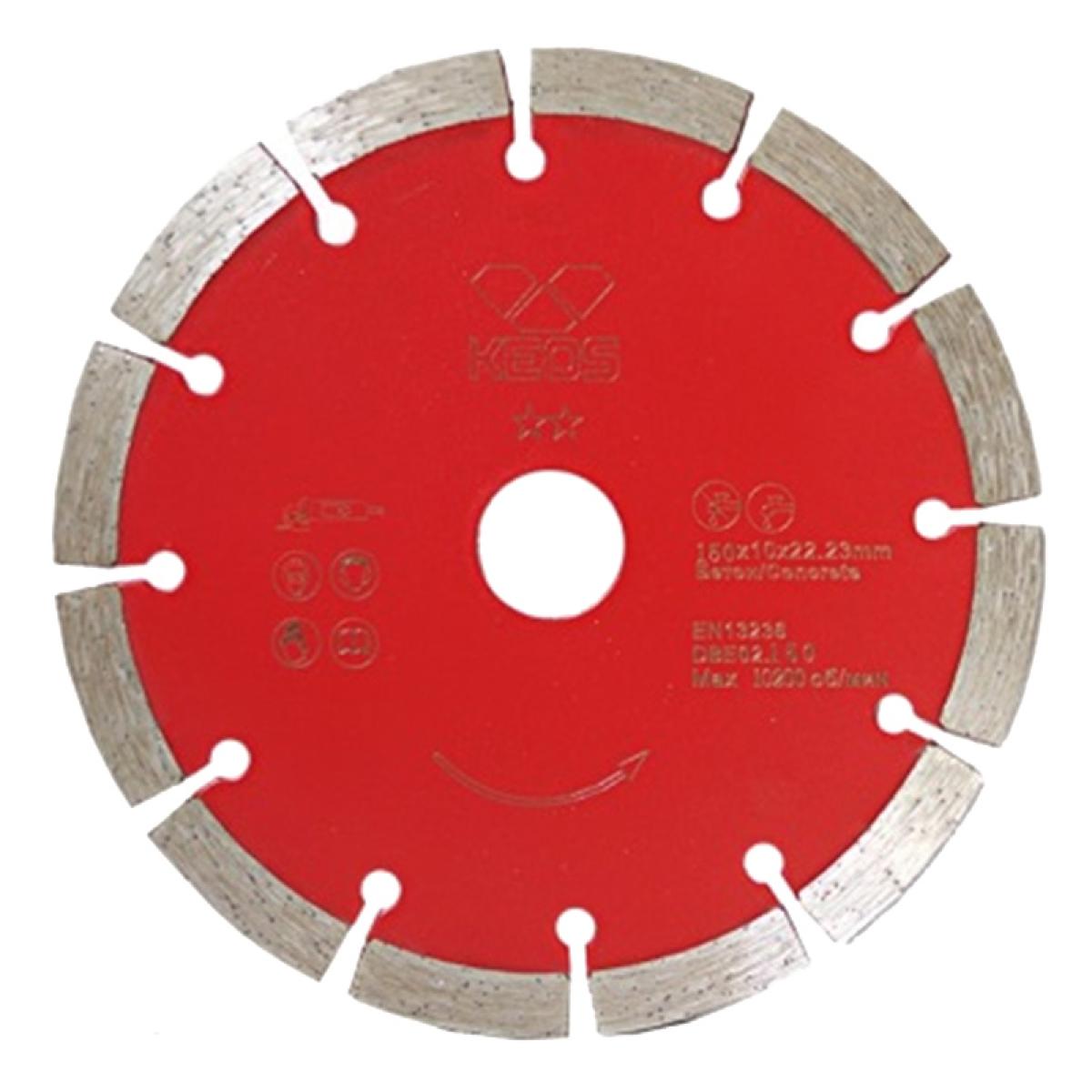 Диск алмазный по бетону KEOS ECO 150x22,23 мм