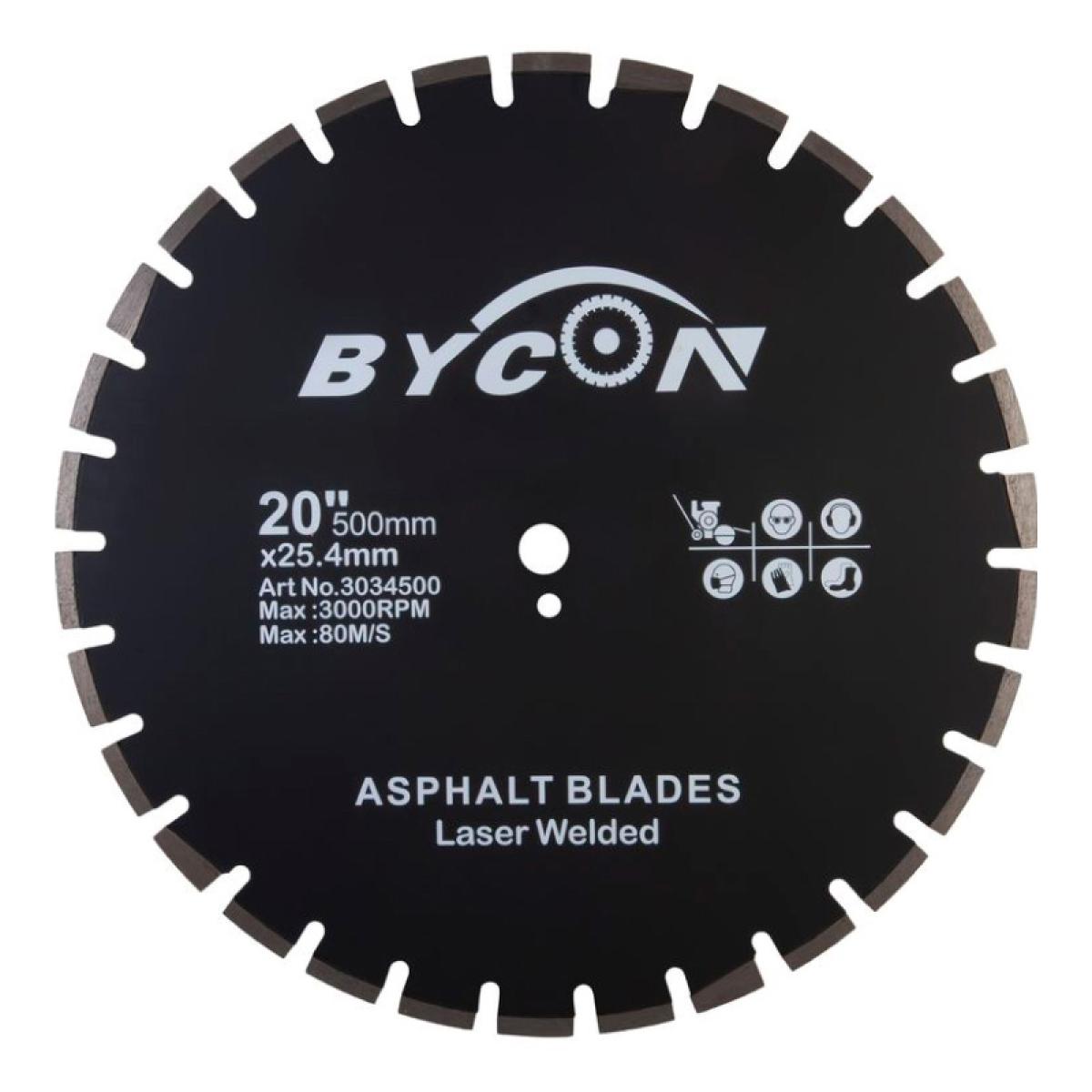 Алмазный сегментный диск BYCON LASER ASPHALT d 500x25,4