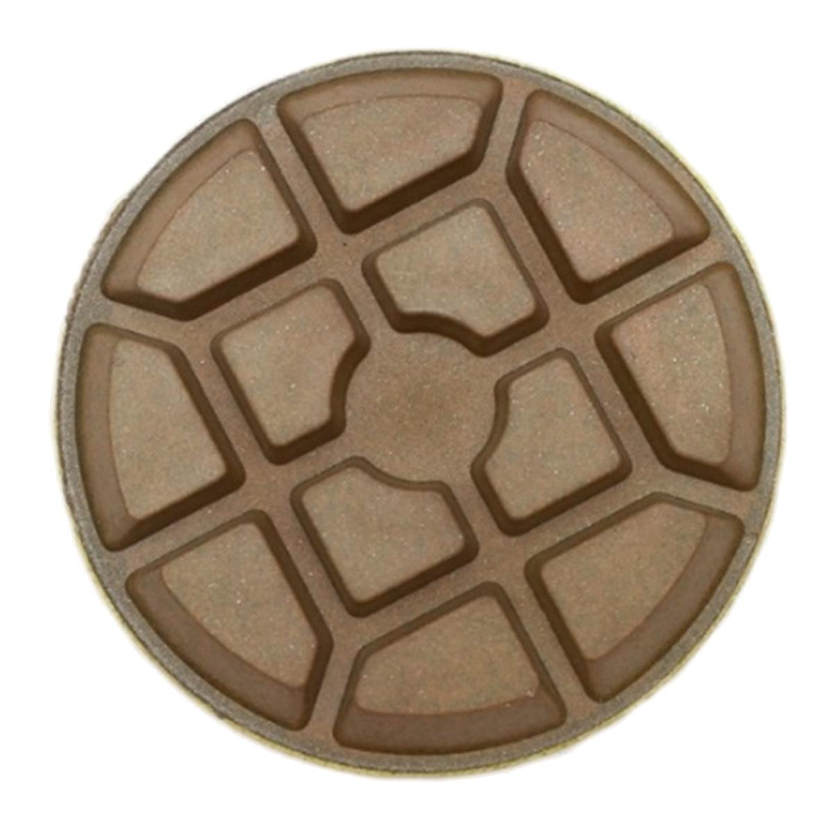 Пад для полировки RODIAMA 100 мм, сухой, износостойкий, plate-A, высота 10 мм, 50#