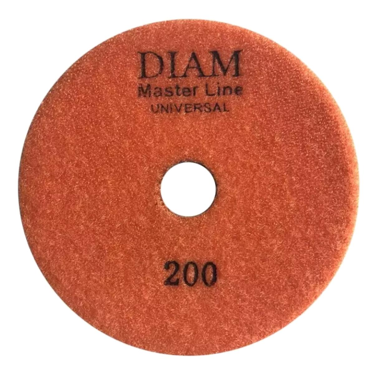 Алмазный гибкий шлифовальный круг Diam Master Line Universal 100x2,5 №200 (сухая/мокрая)