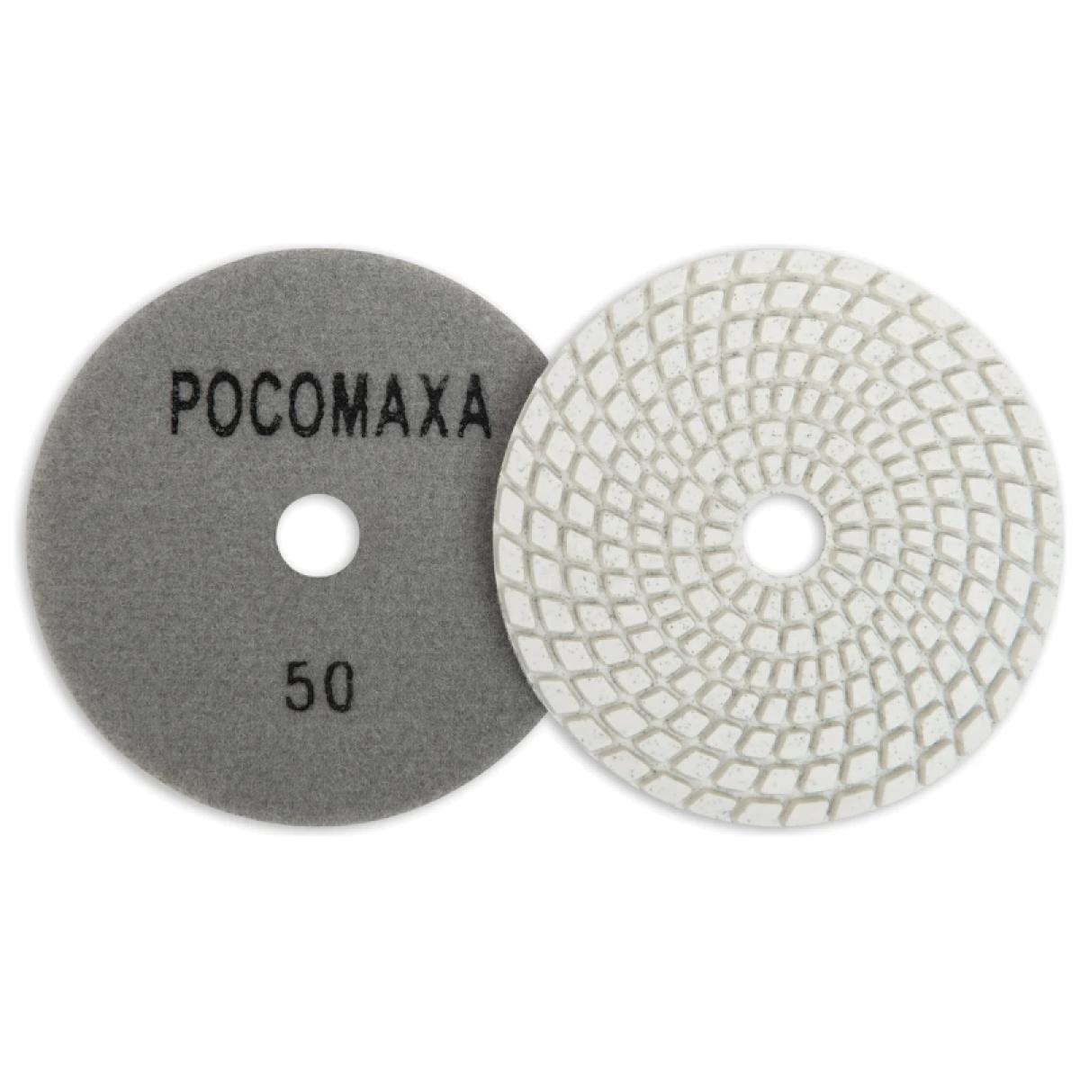 Алмазный гибкий шлифовальный круг 100 мм мокрая шлифовка зерно 50 РОСОМАХА