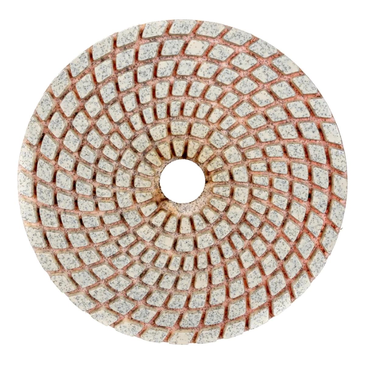Алмазный гибкий шлифовальный круг 100 мм мокрая шлифовка зерно 100 РОСОМАХА