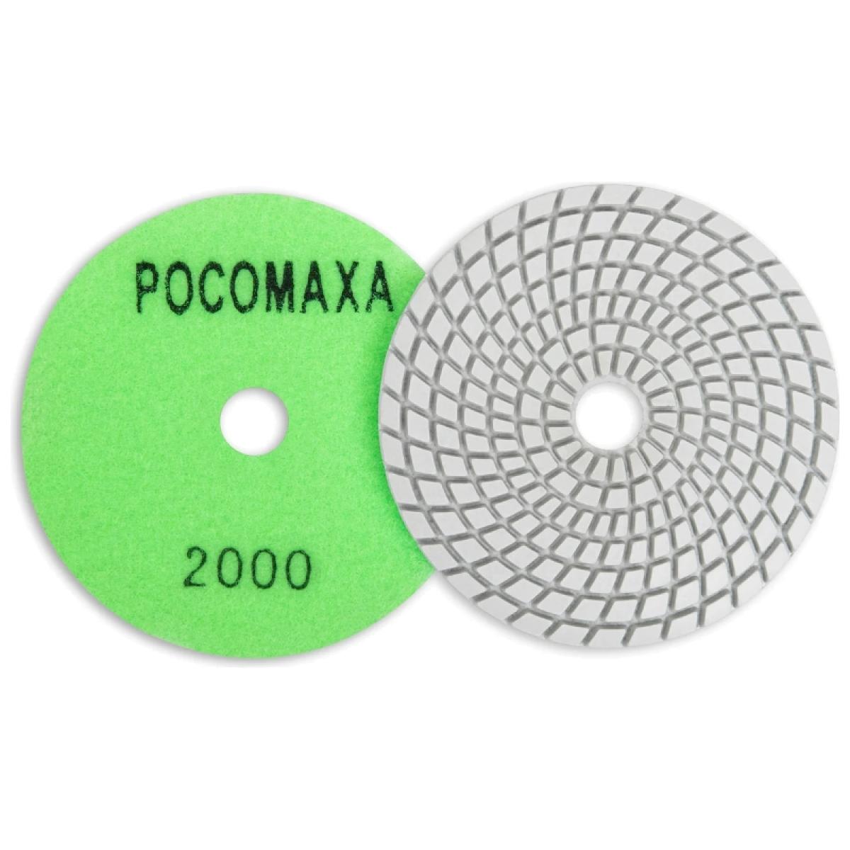 Алмазный гибкий шлифовальный круг 100 мм мокрая шлифовка зерно 2000 РОСОМАХА