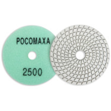 Алмазный гибкий шлифовальный круг 100 мм мокрая шлифовка зерно 2500 РОСОМАХА
