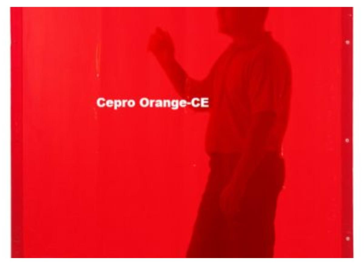 Сварочная шторка CEPRO Orange-CE 160х220 см