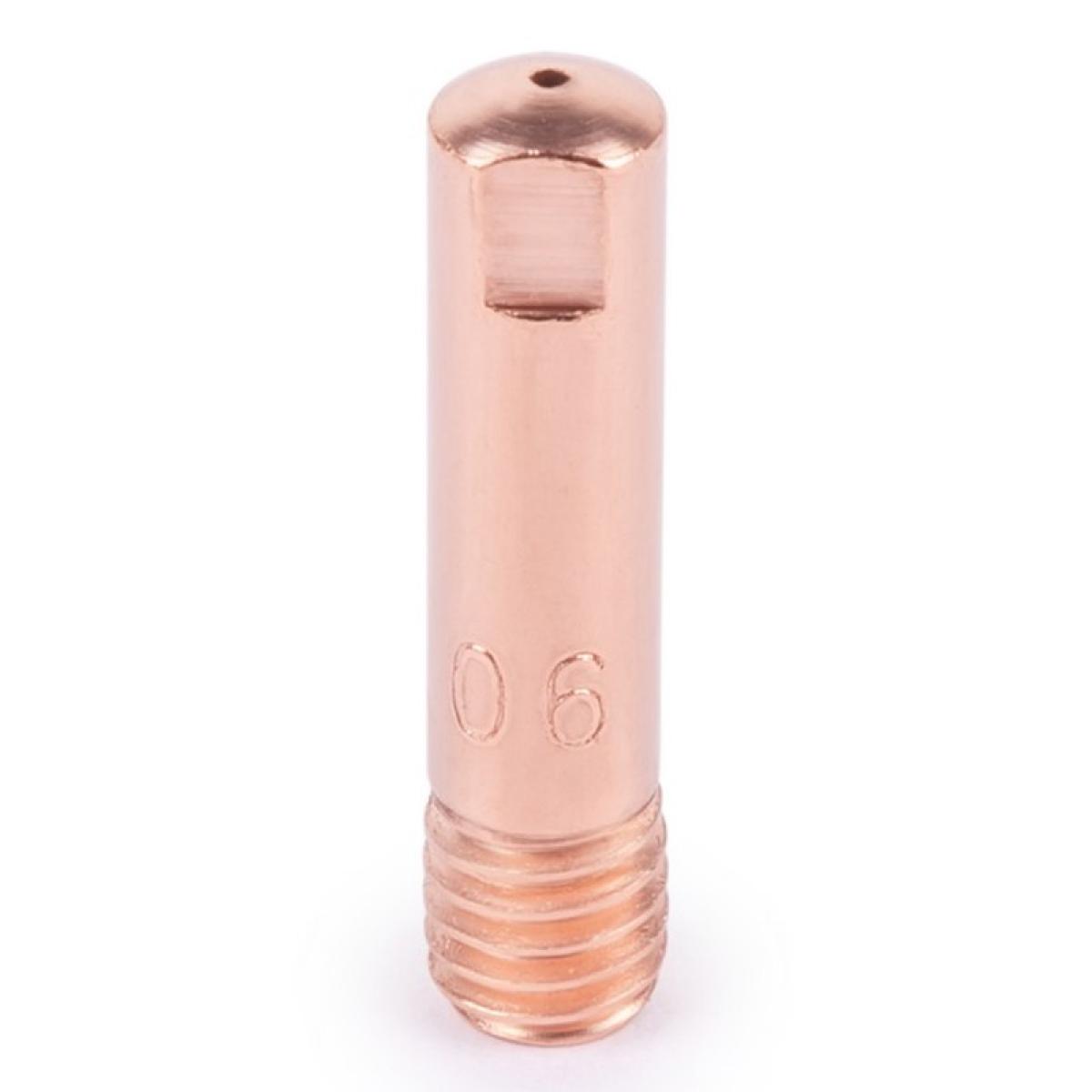 Наконечник FoxWeld М6х25х0.6 прямой (140.0008/MD0008-06), 10 шт