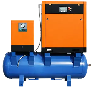 Винтовые компрессоры с осушителем на ресивере COMPRAG