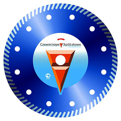 Алмазный диск Сплитстоун Premium Turbo 300x2,8x10x22,2, бетон 16