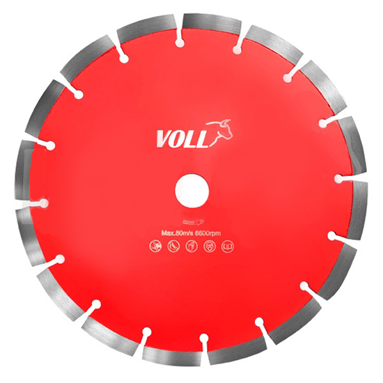 Диск алмазный для железобетона Voll 230 мм Стандарт