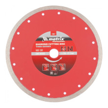 Алмазный диск MATRIX 230х22,2 мм (тонкий мокрая резка)