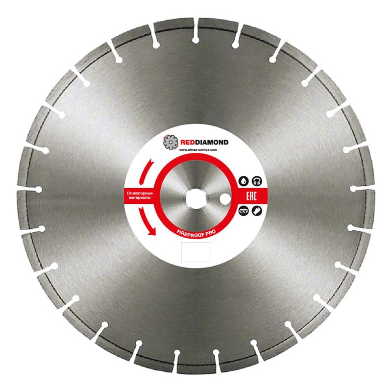 Диск по огнеупорам RedDiamond Fireproof Pro d0450/40x4,0x10/26 25,4 2114004