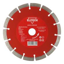 Диск алмазный Elitech 180х22,2 мм бетон 1820.058100