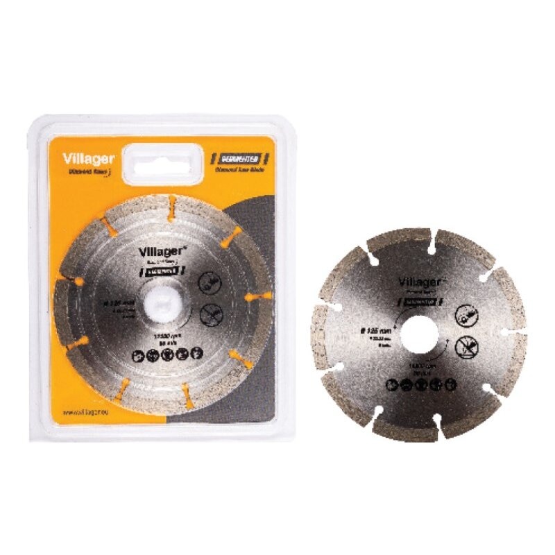 Алмазный отрезной диск - сегментированный Villager DCB-115C