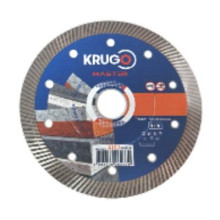 Диск алмазный Турбо ультратонкий для твердых материалов KRUGO MASTER 150х1,5х22,2х10 мм 81031500239