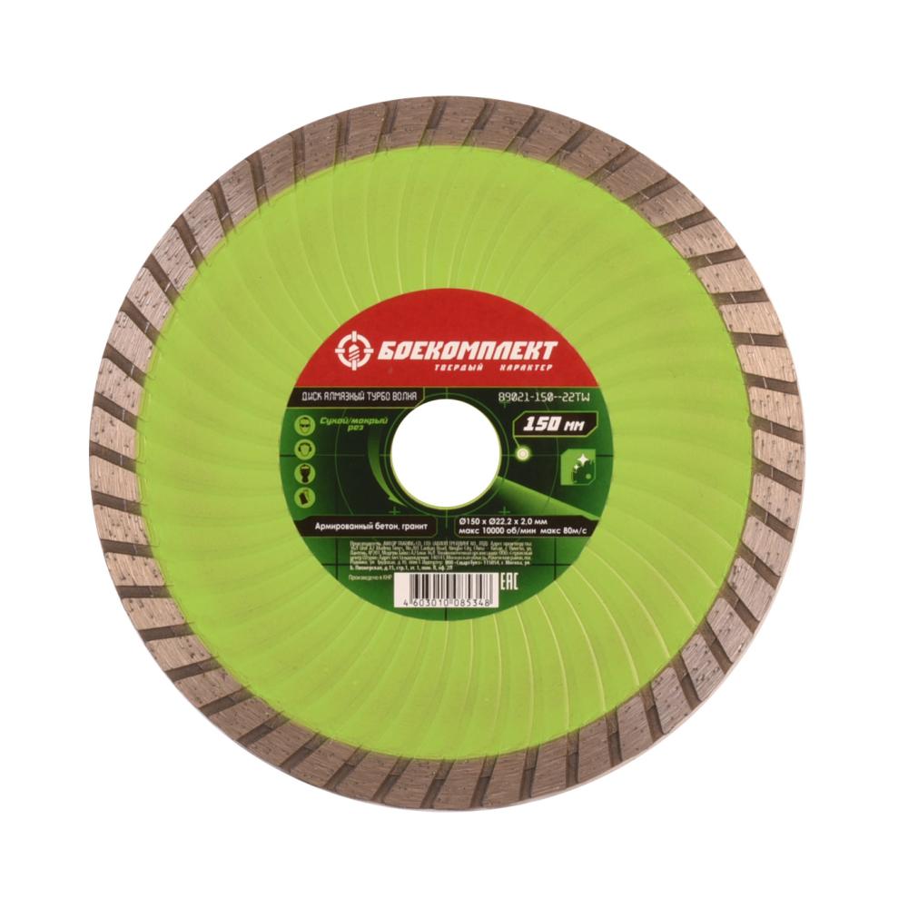 Диск алмазный БОЕКОМПЛЕКТ B9021-150-22TW