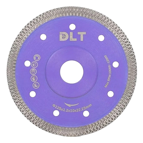 Диск алмазный DLT №13 Turbo-X 125 мм