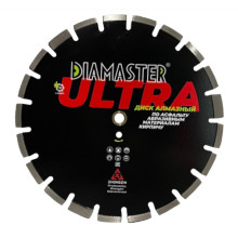 Диск алмазный сегментный DIAMASTER Laser ULTRA d 400x2,6x25,4/20,0 (асфальт)