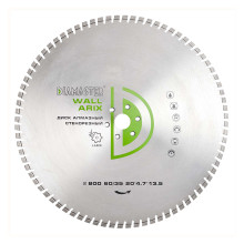 Диск сегментный DIAMASTER Pro Laser ARIX WALL д. 800x3,5x60/35 (20x4,7x13,5)мм 80z/железобетон/wet