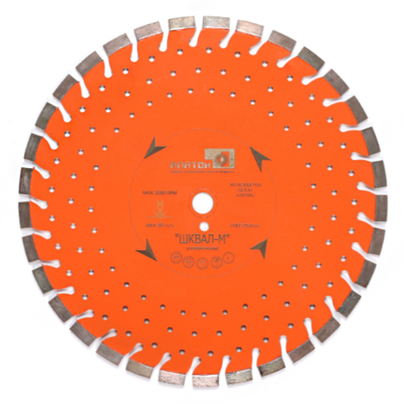 Алмазный диск Шквал-М 500/32х4,4х15/Z36/3,0/25,4+