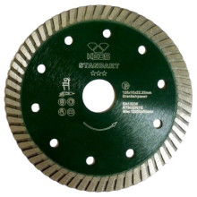 Диск алмазный по граниту KEOS Standart TURBO 125x22,23 мм