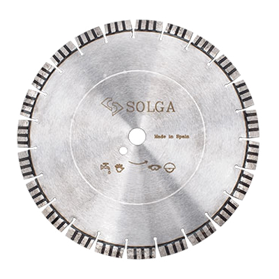 Диск алмазный Solga Diamant PROFESSIONAL15 сегментный по асфальту 400x25,4/20 мм