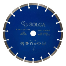 Диск алмазный Solga Diamant PROFESSIONAL сегментный по железобетону 230x22,23 мм Диск алмазный Solga Diamant PROFESSIONAL сегментный по железобетону 230x22,23 мм