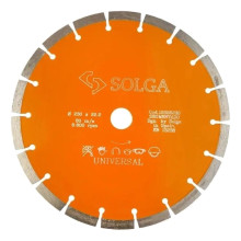 Диск алмазный Solga Diamant BASIC сегментный по железобетону 230x22,23 мм
