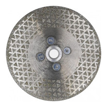 Диск алмазный сплошной Hilberg Super Ceramic Flange 125х28/3хM14