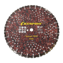 Диск алмазный для резки гранита Champion PRO 350/25,4/10 Laser Granitek