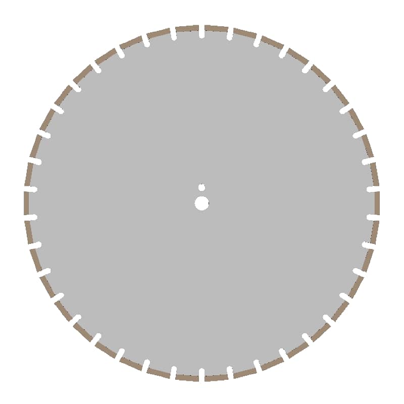 Алмазный диск НИБОРИТ Бетон-Асфальт d 650×25,4