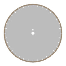 Алмазный диск НИБОРИТ Гранит d 500×25,4 LN