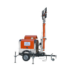 Передвижная осветительная мачта АРГУС-М ПРОМЕТЕЙ АМПО-9м(Л)-4х500Вт(Г)-6кВт(ДГ)-ПК