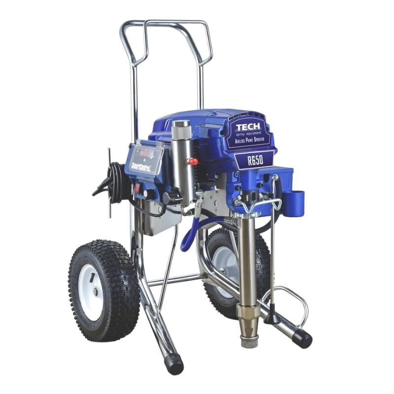 Аппарат окрасочный TALENCO TL-R650 безвоздушн. распыления 227бар, (шланг 15мх3/8,пистолет,удл.50см)