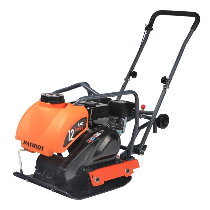 Виброплита бензиновая PATRIOT SVR 80T, 6.5лс, частота вибрации 83Гц