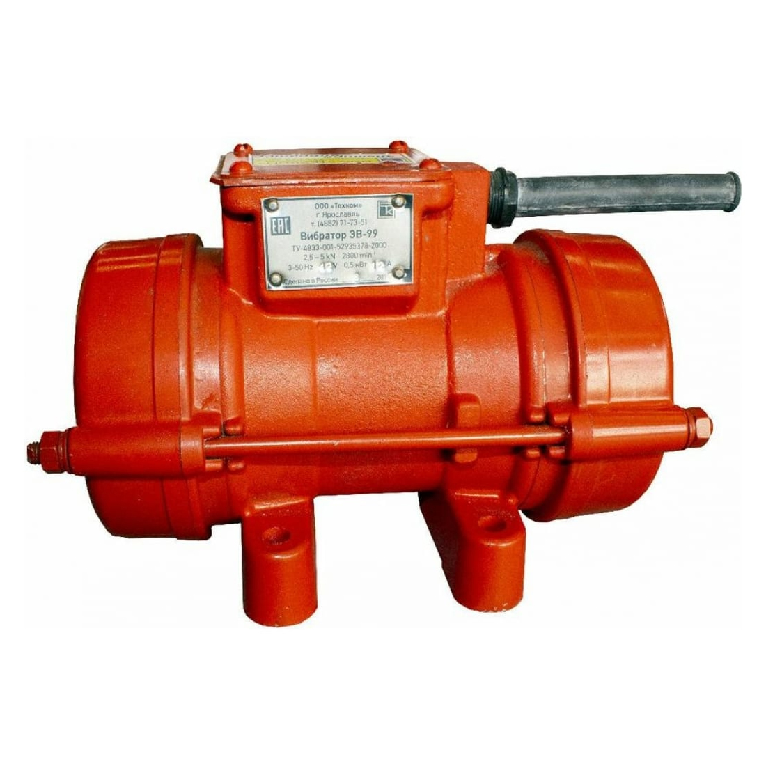 Площадочный вибратор Промышленник ЭВ-99 500 Вт, 42В ЭВ9950042