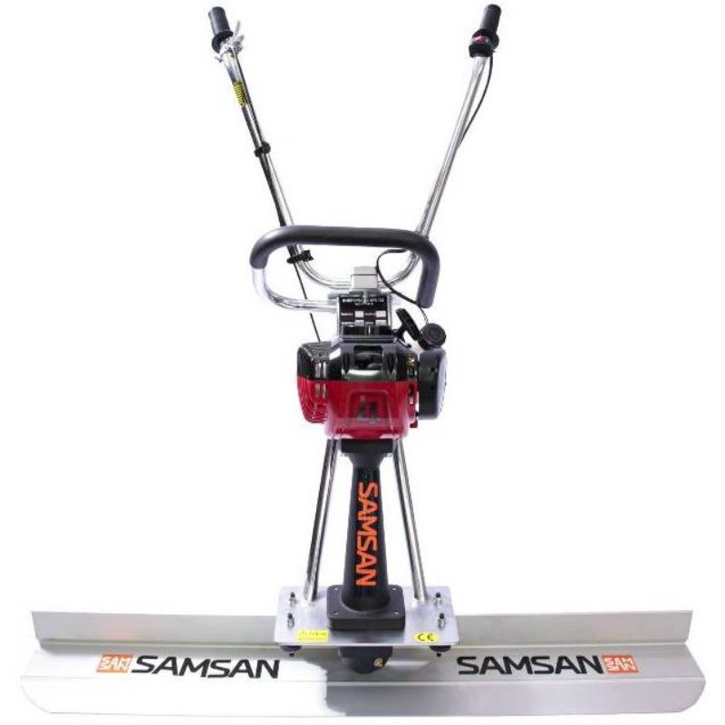 Виброрейка Samsan SFS102 с двиг. Zongshen S35 (датчик уровня, черная, без лезвия)