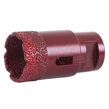 Коронка алмазная вакуумная Messer по камню 32х15х35хM14 (сухое и мокрое сверление)