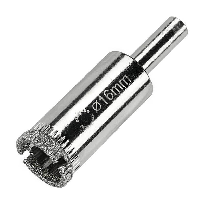 Алмазная коронка Diamond Industrial 16 мм по керамике, плитке и стеклу (2 шт.)