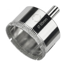 Алмазная коронка Diamond Industrial 50 мм по керамике, плитке и стеклу