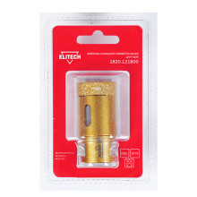 Коронка алмазная универсальная Elitech 30 мм х М14