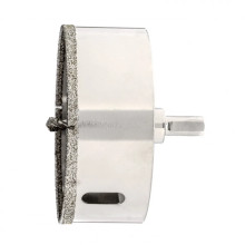 Сверло алмазное по керамограниту, 100х67 мм, трехгранный хвостовик Matrix