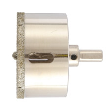 Сверло алмазное по керамограниту, 80х67 мм, трехгранный хвостовик Matrix