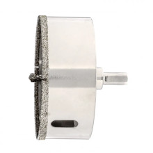 Сверло алмазное по керамограниту, 85х67 мм, трехгранный хвостовик Matrix