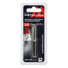 Коронка алмазная METALLICA Ultra 12x65 мм, #60, по керамограниту, плитке, в блистере. Коронка алмазная METALLICA Ultra 12x65 мм, #60, по керамограниту, плитке, в блистере.