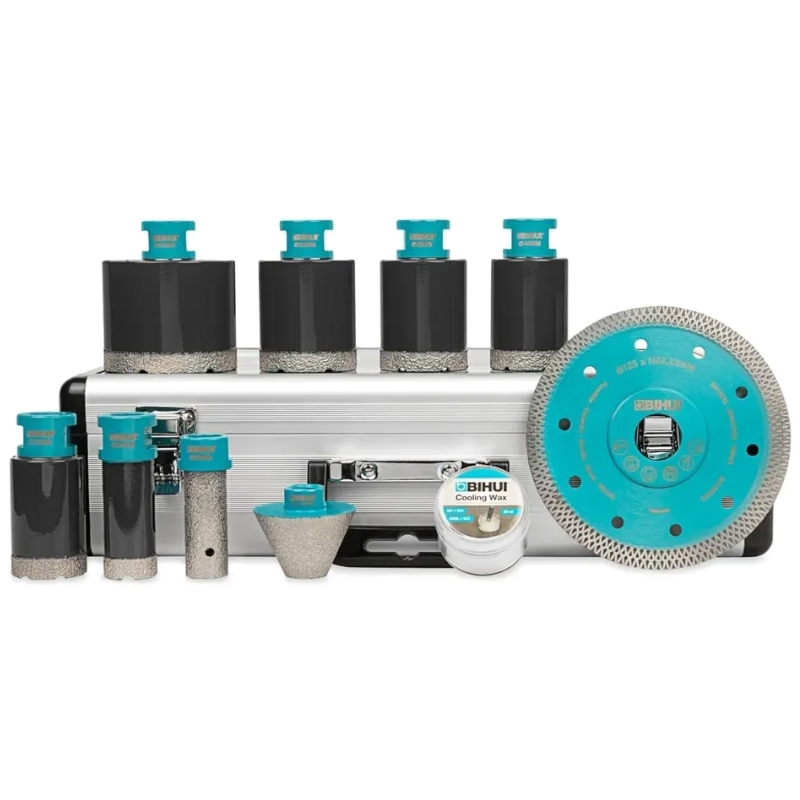 Набор алмазных коронок BIHUI DBDMS10 Набор алмазных коронок BIHUI DBDMS10