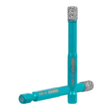 Коронка алмазная по керамограниту BIHUI на дрель, вакуумная пайка 7 мм DBDQ07