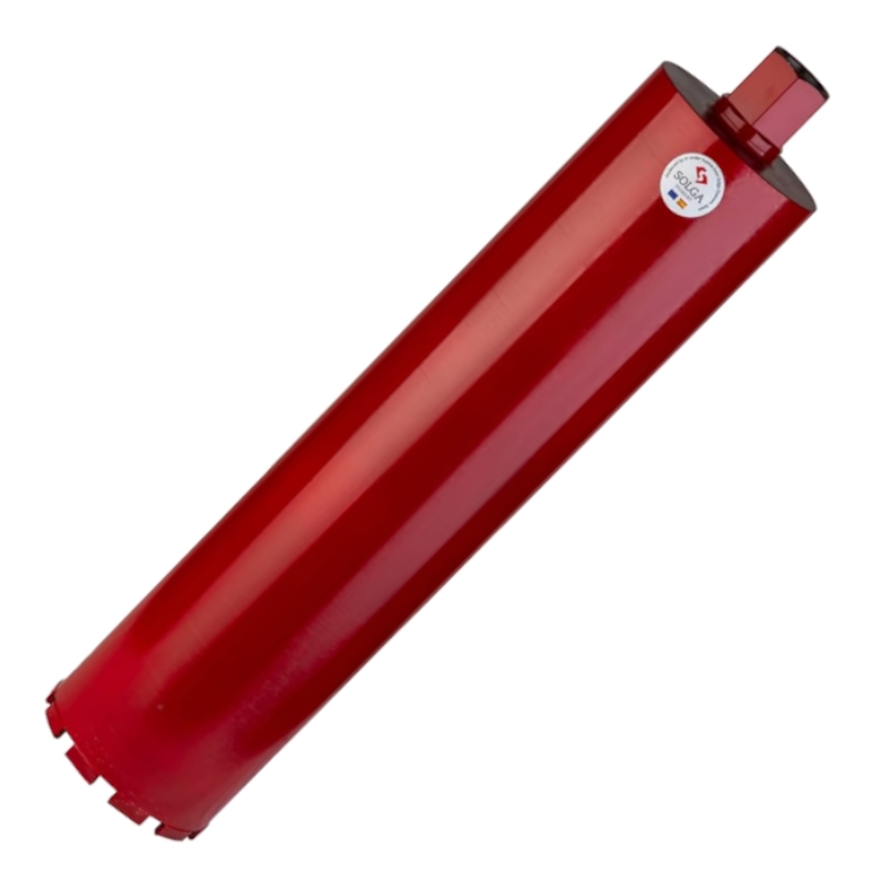 Коронка алмазная по бетону Solga Diamant Ag 1 1/4" 132/500 мм