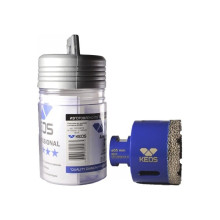 Коронка алмазная по керамограниту KEOS PRO 55мм M14 (DC55M14)